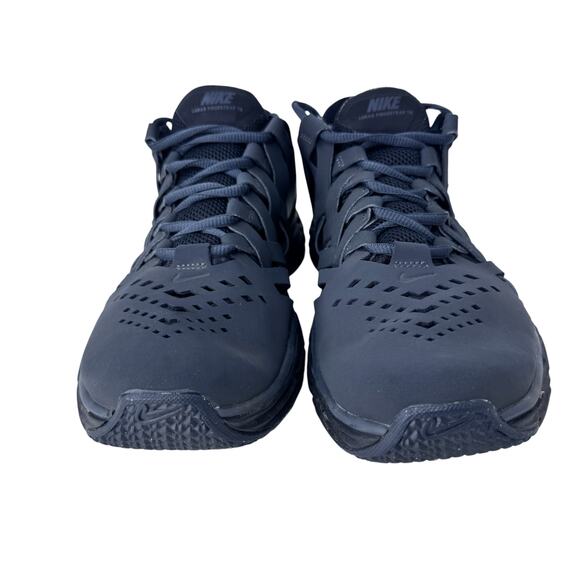 Nike Lunar Fingertrap TR Running Shoes Men's 11.5 Black Elastic Laces 898066-010 - Picture 6 of 11
